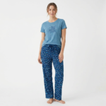 Belleza Crew Neck C/Jersey Pajama Set 0100-Multi