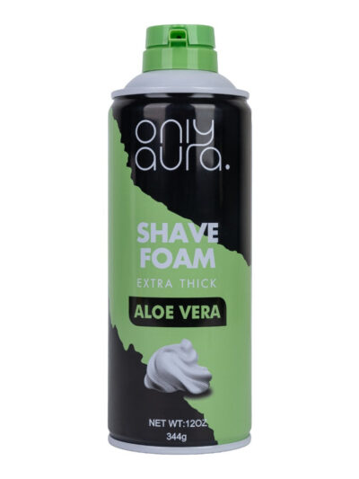 Only Aura Aloe Vera Shaving Foam 344g
