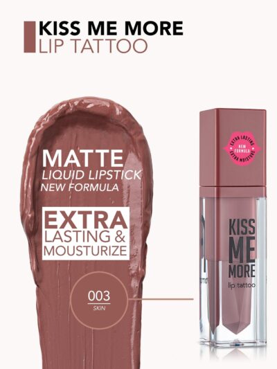 Flormar Kiss Me More Lip Tattoo Lipstick