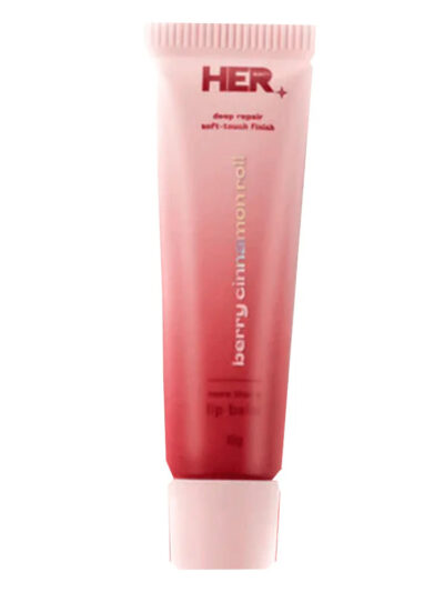 HER BEAUTY – BERRY CINNAMON ROLL LIP BALM