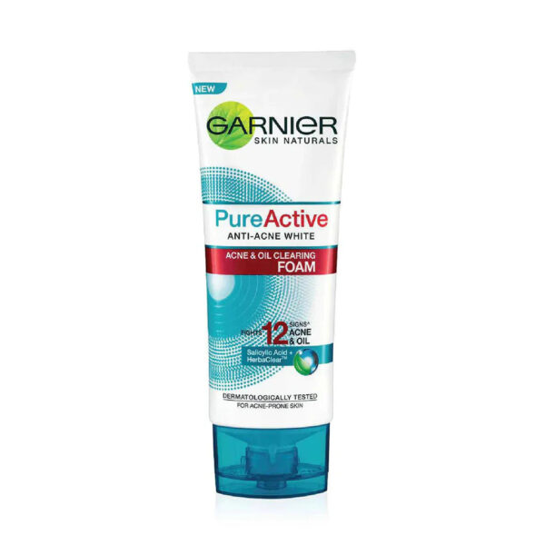 Garnier Pure Active Acne & Oil Clearing Foam 100ml