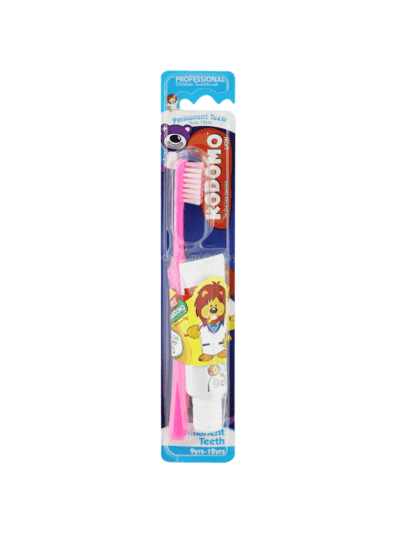 kodomo-lion-orange-strawberry-teeth-brush-paste-set-6yrs