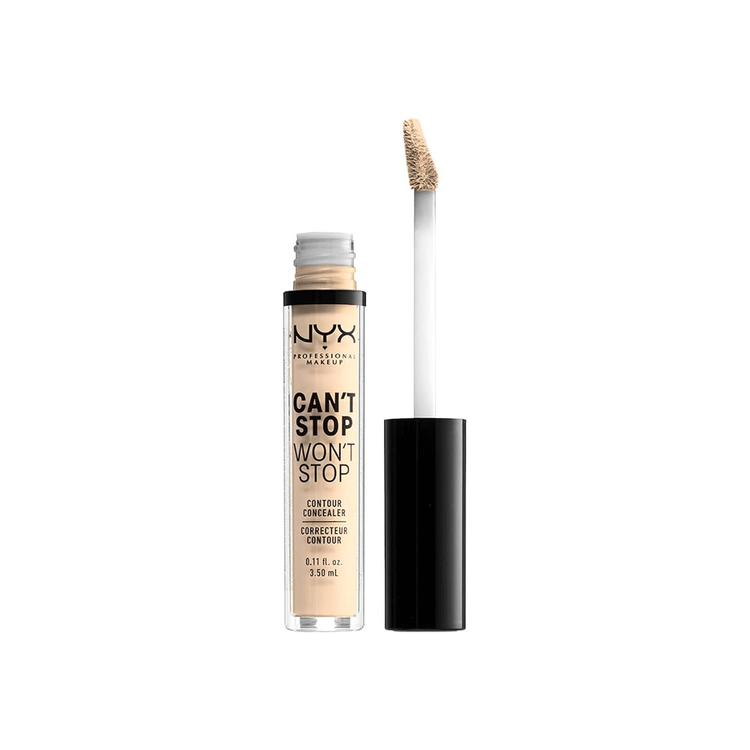 NYX Can’t Stop Won’t Stop Contour Concealer 3.5ml – Pale
