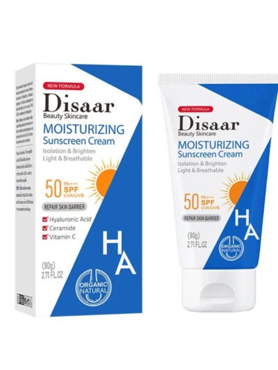 Disaar Moisturizing Sunscreen Cream Spf 50 80Gm