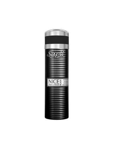 Sapil Men Nice Feelings Black Body Spray 200ml