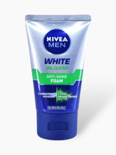 Nivea Men White Oil Clear Anti Shine Facial Foam 100ml