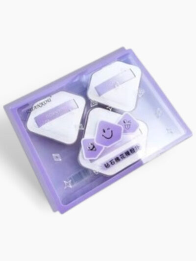 Quankou Diamond Shape Puff 3 PCS