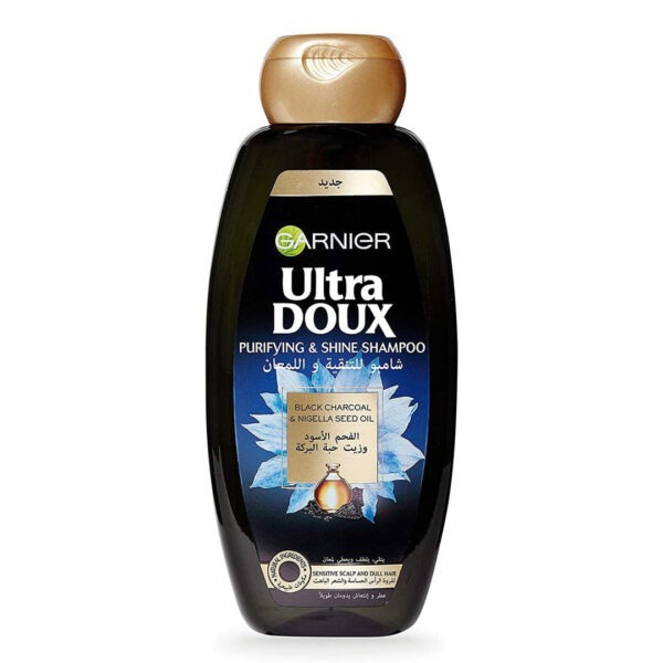 Garnier Ultra Doux Black Chrcol & Nigla Seed Oil Shampoo 400ml