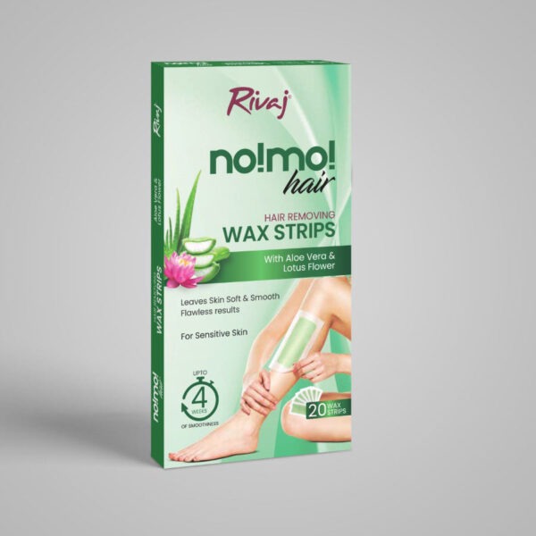 Rivaj Hair Removing Body Wax Strips (Aloe Vera & Lotus Flower)