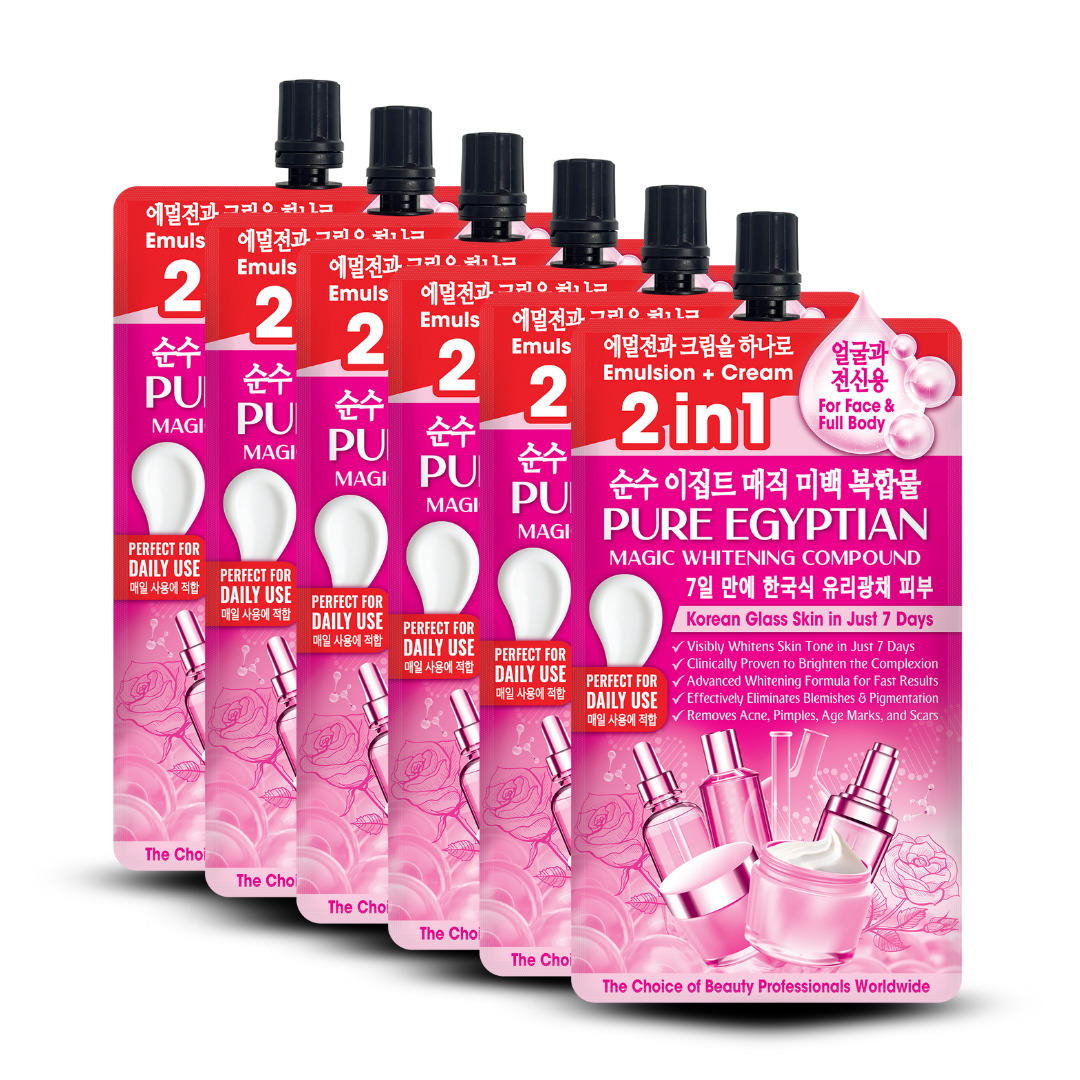 Pure Egyptian Magic Whitening Compound 50gm (Pack of 06)