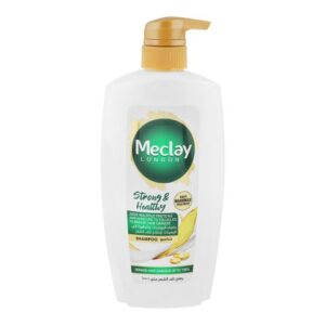 Meclay London Hair Nanomax Treatment Strong & Healthy Shampoo, Sulfate Free, For Damaged Hair, 660ml