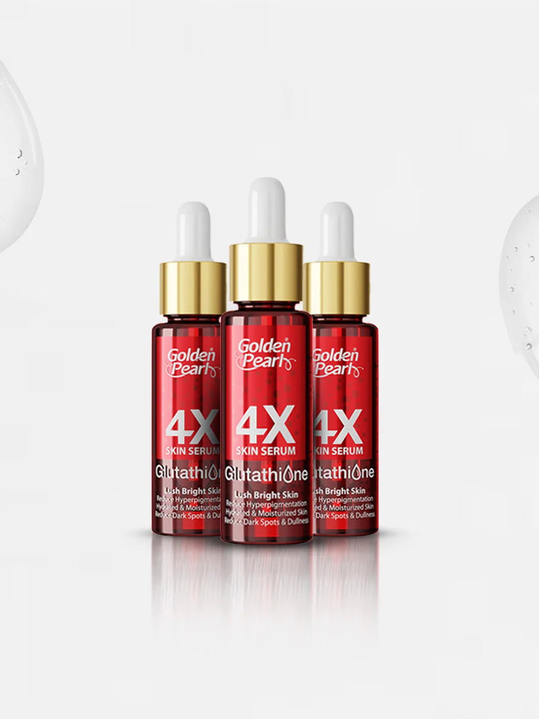 Pack of 3 Glutathione 4X Skin Serum Deal