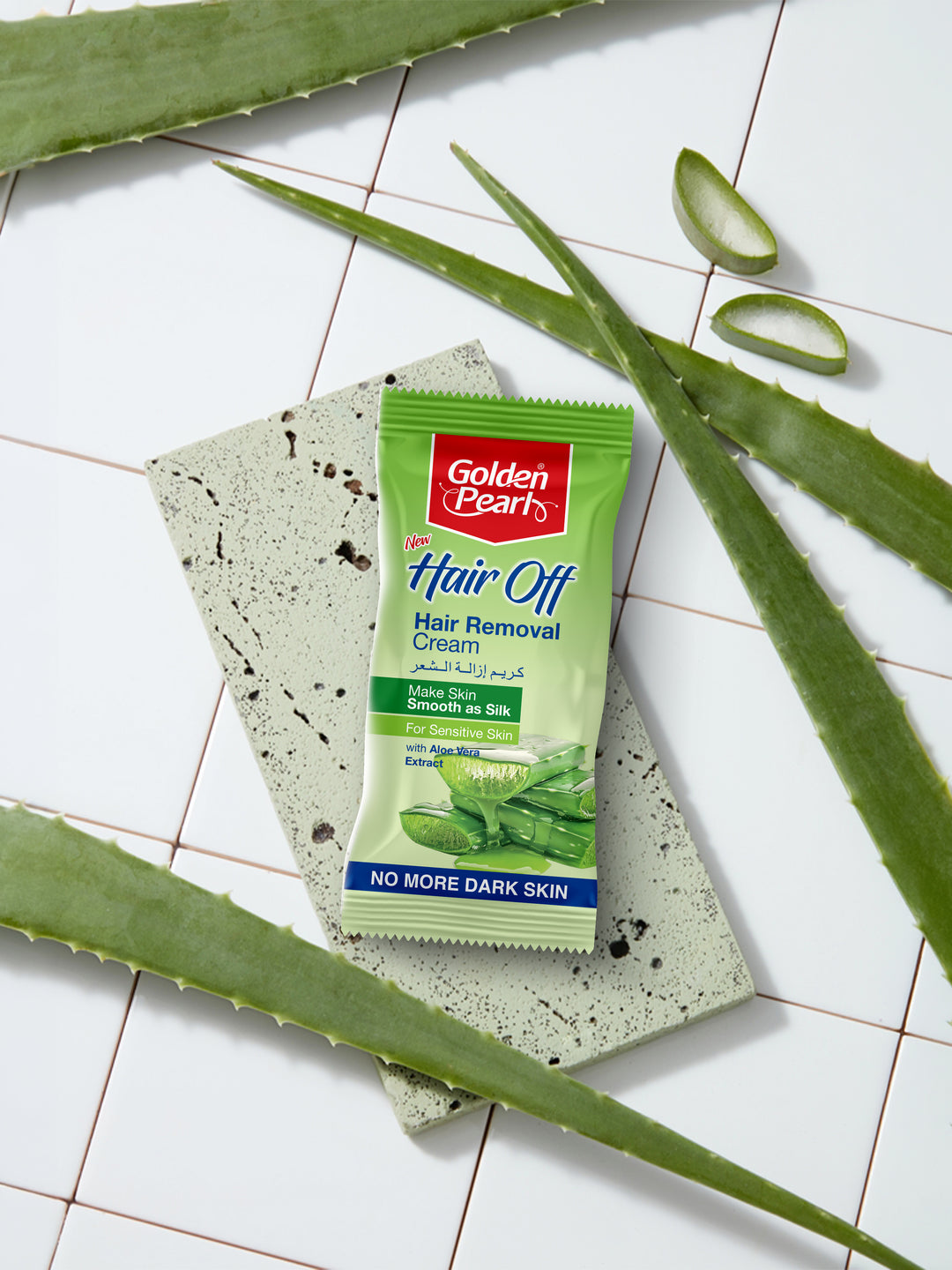 Hair Removal Cream ?Aloe Vera 16g Sachet Pack of 12