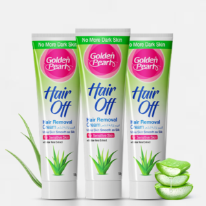 Pack of 3 Hair Off - Hair Removal Cream - Aloe Vera Deal