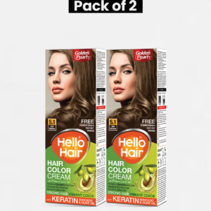 Pack of 2 Hello Hair - Hair Color Ash Brown 5.1