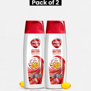 Pack of 2 Hello Hair - Anti Hair Fall Shampoo