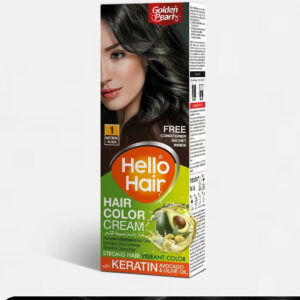 Hello Hair - Hair Color Natural Black 1