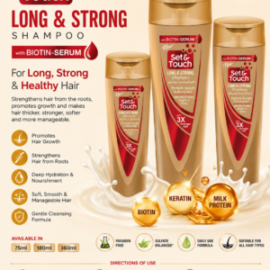 Set and Touch Shampoo - Long and Strong Shampoo