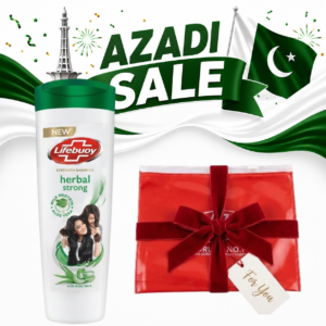 Lifebuoy Herbal Strong Milk Protein + Aloe Vera Strength Shampoo, 175ml