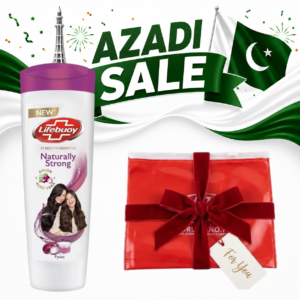 Lifebuoy Naturally Strong Onion + Aloe Vera Strength Shampoo, 175ml