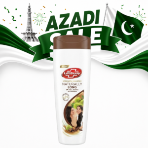 Lifebuoy Naturally Long Amla Reetha & Shikakai Pro Length Strength Shampoo, 370ml