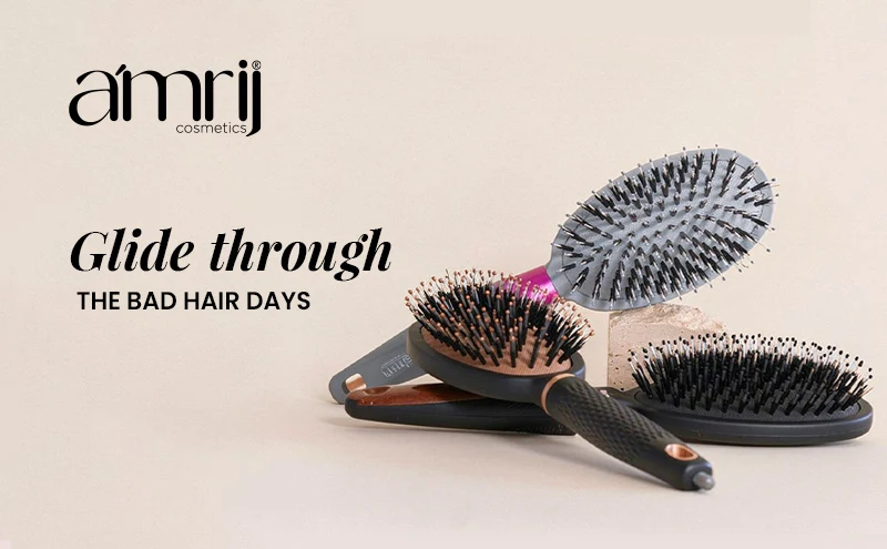 Amrij hair brushes